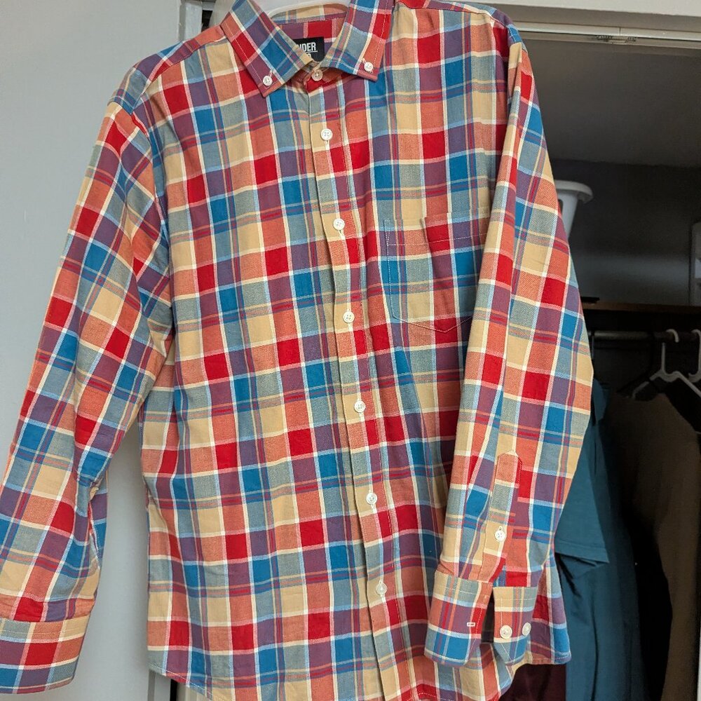 under510 men's medium button down casual - Picture 2 of 4